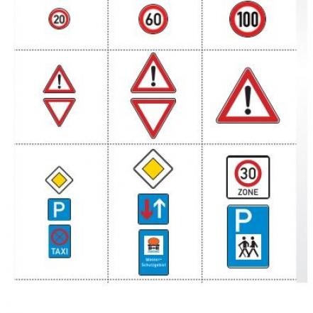 Verkehrszeichen, Aufstellvorrichtungen